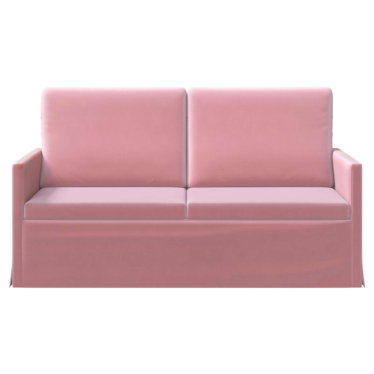 2 Seater Sofa Pink 150 x 81 x 82 cm Velvet