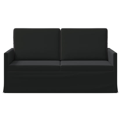 2 Seater Sofa Black 150 x 81 x 82 cm Velvet