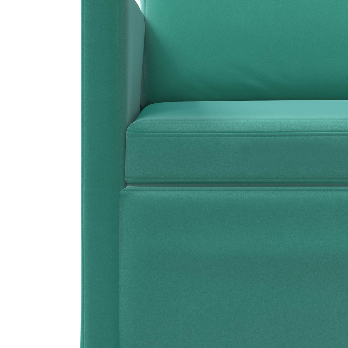 2 Seater Sofa Turquoise 150 x 81 x 82 cm Velvet