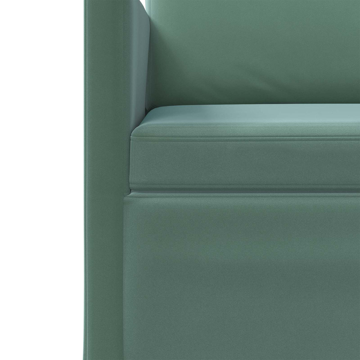 2 Seater Sofa Sea Green 150 x 81 x 82 cm Velvet