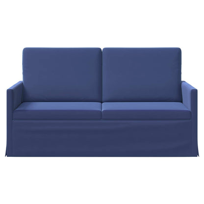 2 Seater Sofa Police Blue 150 x 81 x 82 cm Velvet