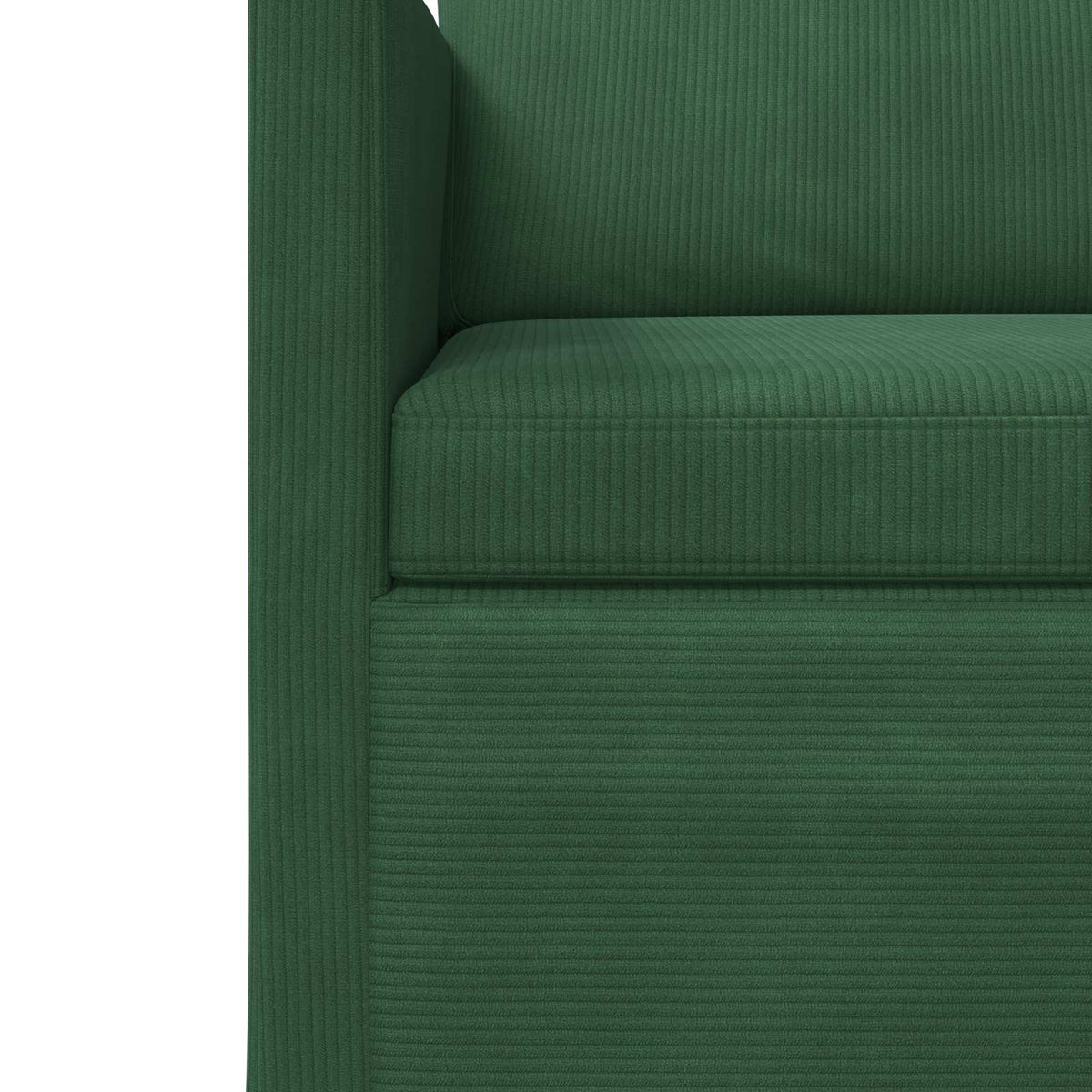 2 Seater Sofa Jungle Green 150 x 81 x 82 cm Corduroy Fabric