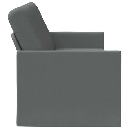 3 Seater Sofa Dark Grey 190 x 81 x 82 cm Fabric
