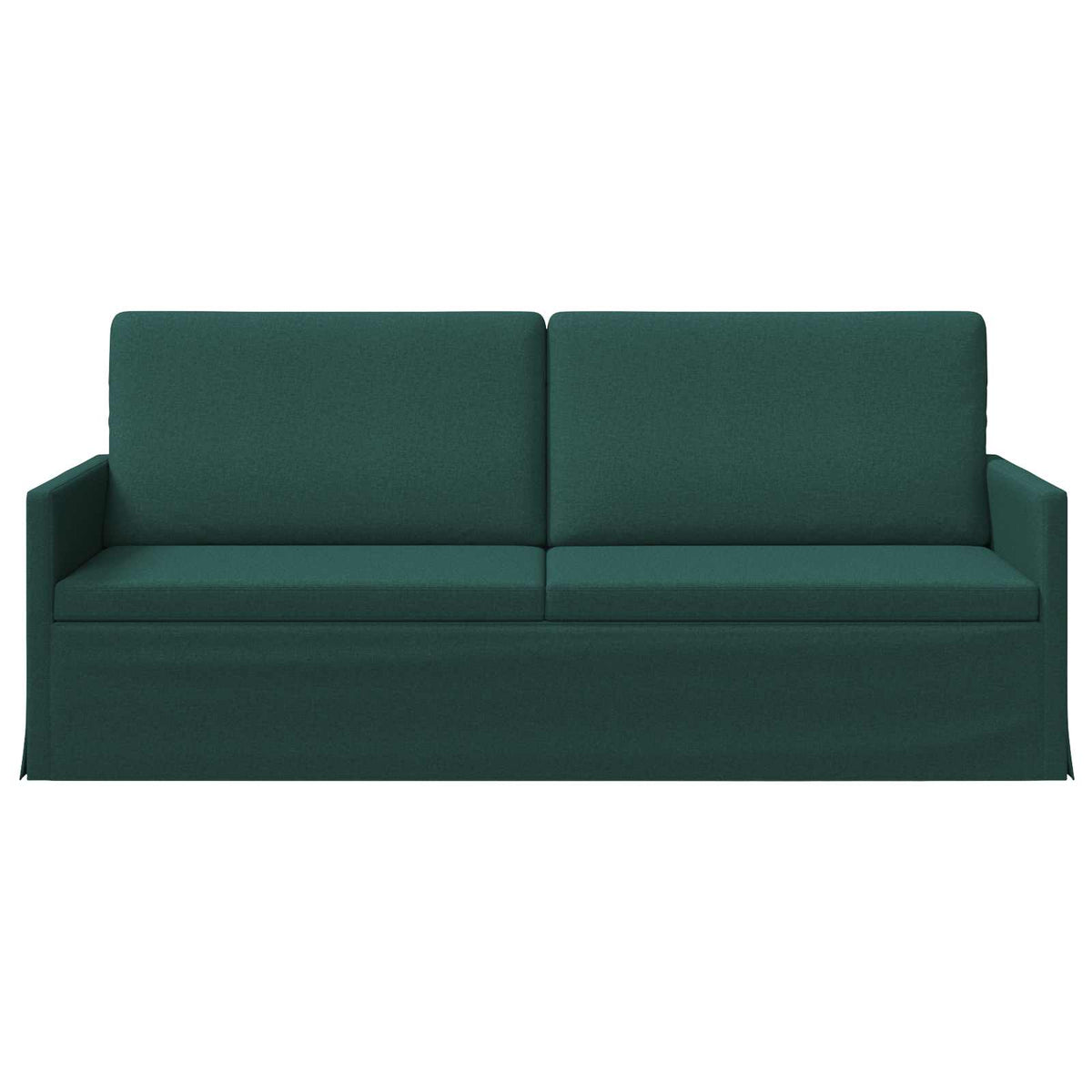 3 Seater Sofa Dark Green 190 x 81 x 82 cm Fabric