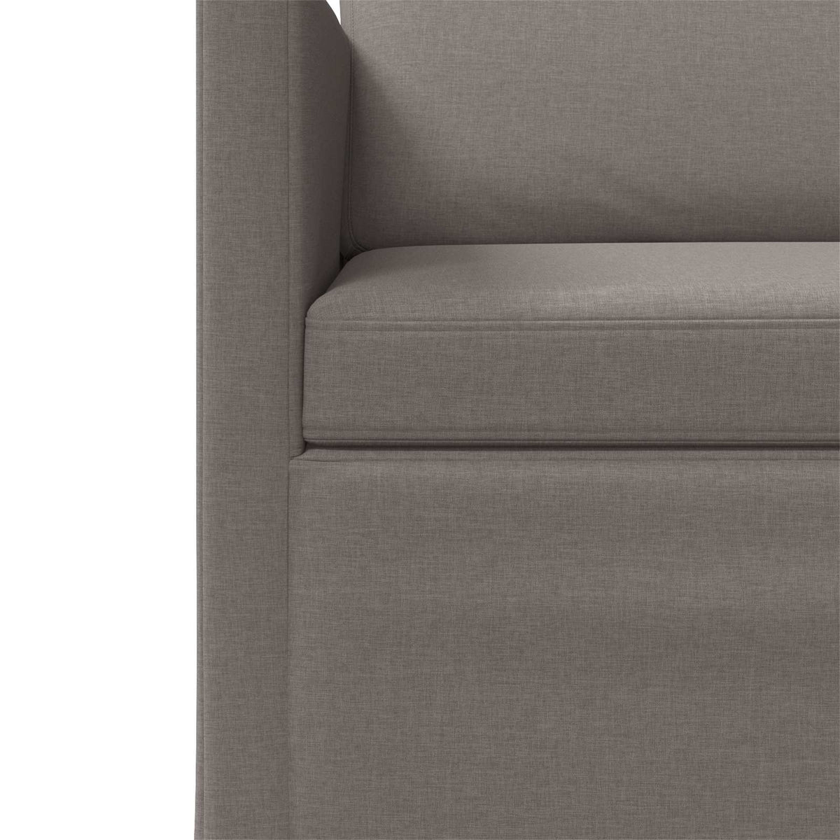3 Seater Sofa Taupe 190 x 81 x 82 cm Fabric