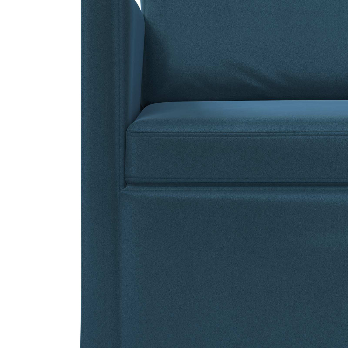3 Seater Sofa Blue 190 x 81 x 82 cm Velvet