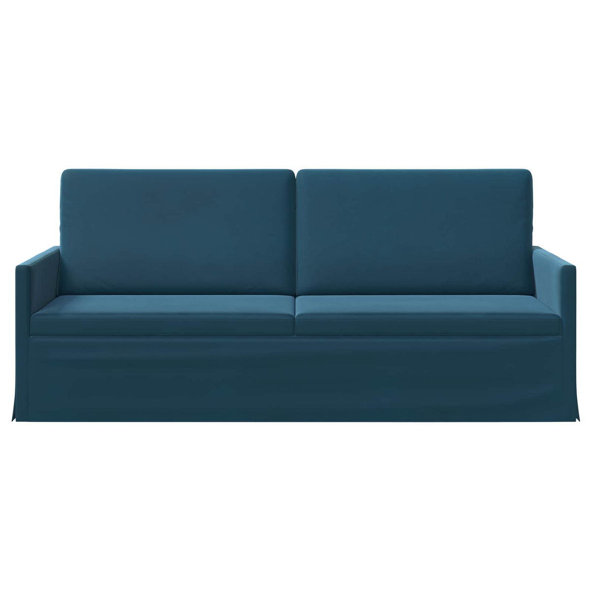 3 Seater Sofa Blue 190 x 81 x 82 cm Velvet