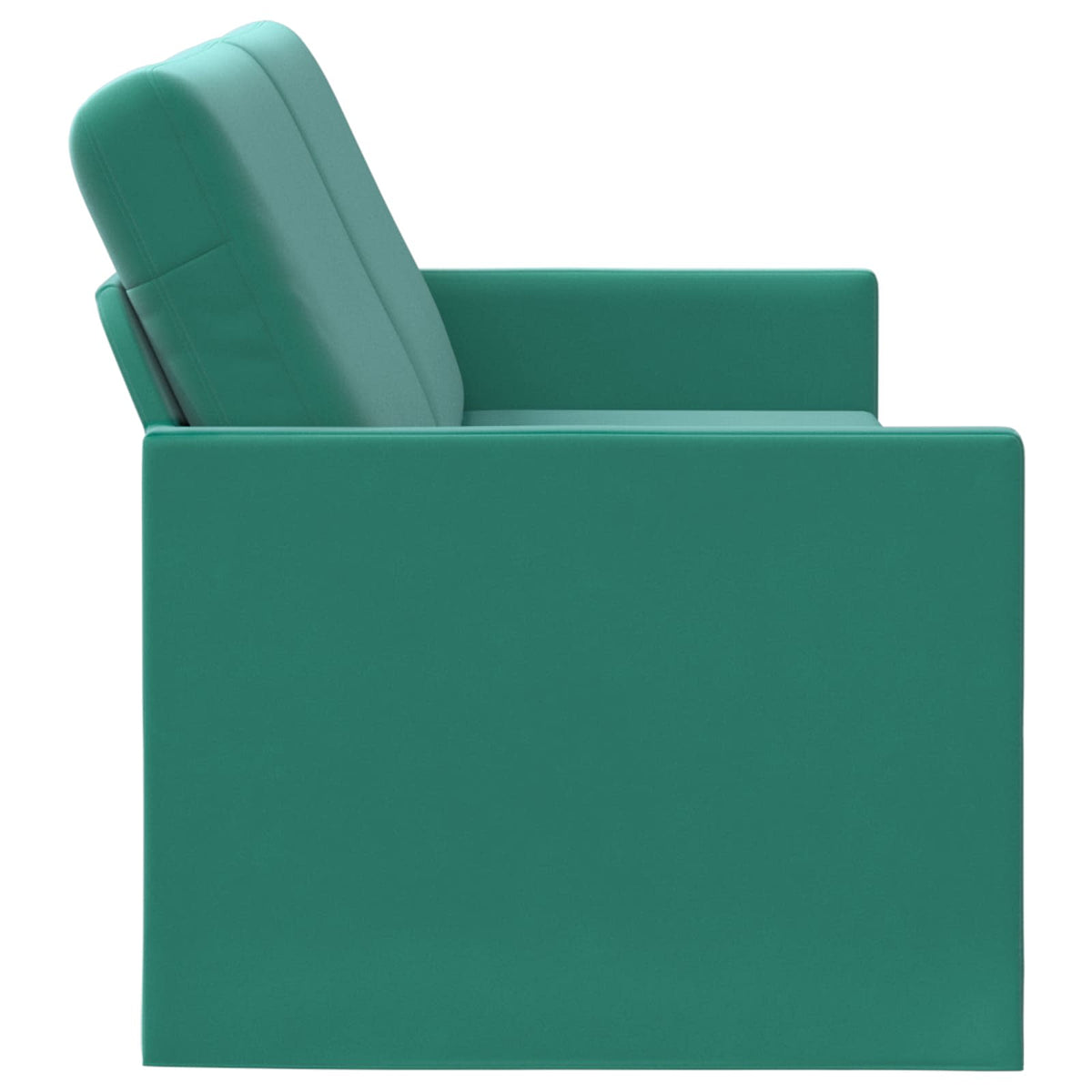 3 Seater Sofa Turquoise 190 x 81 x 82 cm Velvet