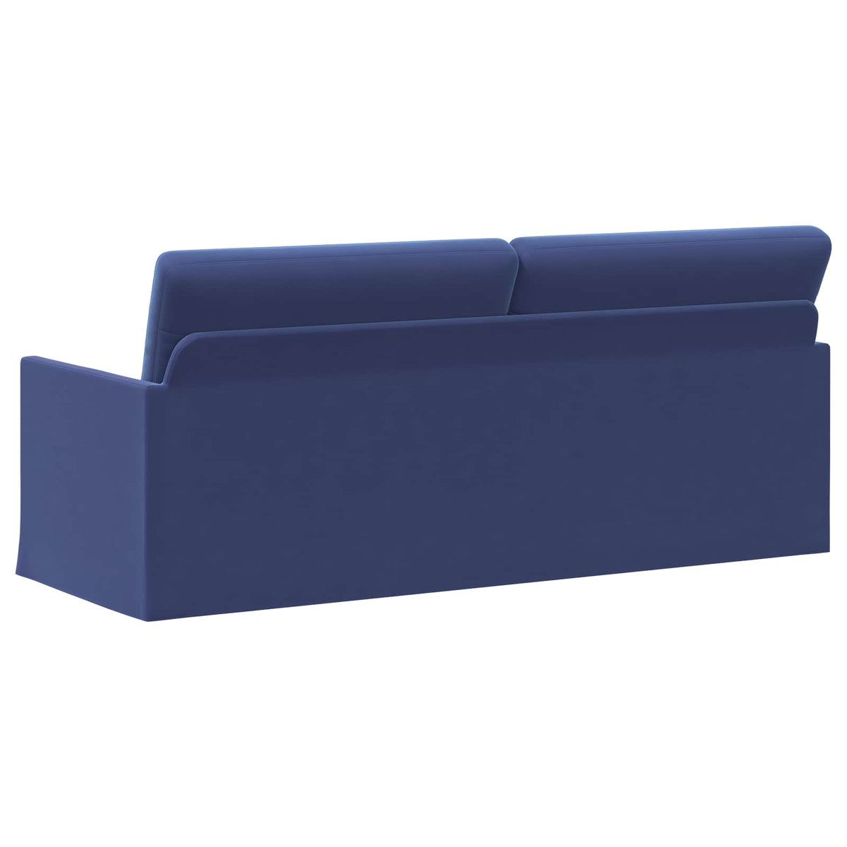 3 Seater Sofa Police Blue 190 x 81 x 82 cm Velvet
