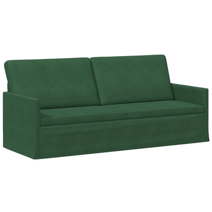 3 Seater Sofa Jungle Green 190 x 81 x 82 cm Corduroy Fabric