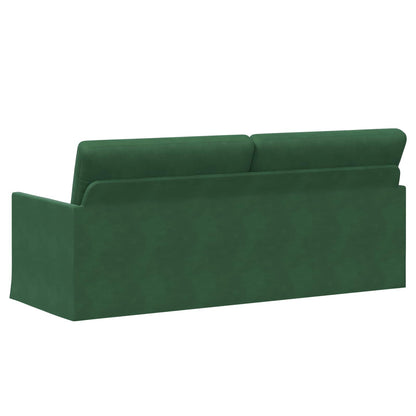 3 Seater Sofa Jungle Green 190 x 81 x 82 cm Corduroy Fabric