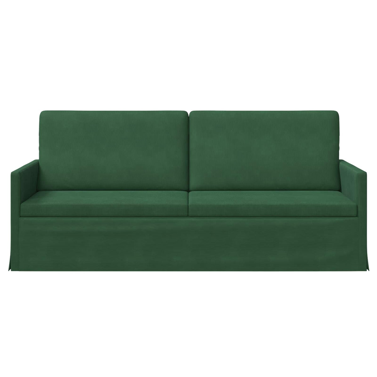 3 Seater Sofa Jungle Green 190 x 81 x 82 cm Corduroy Fabric