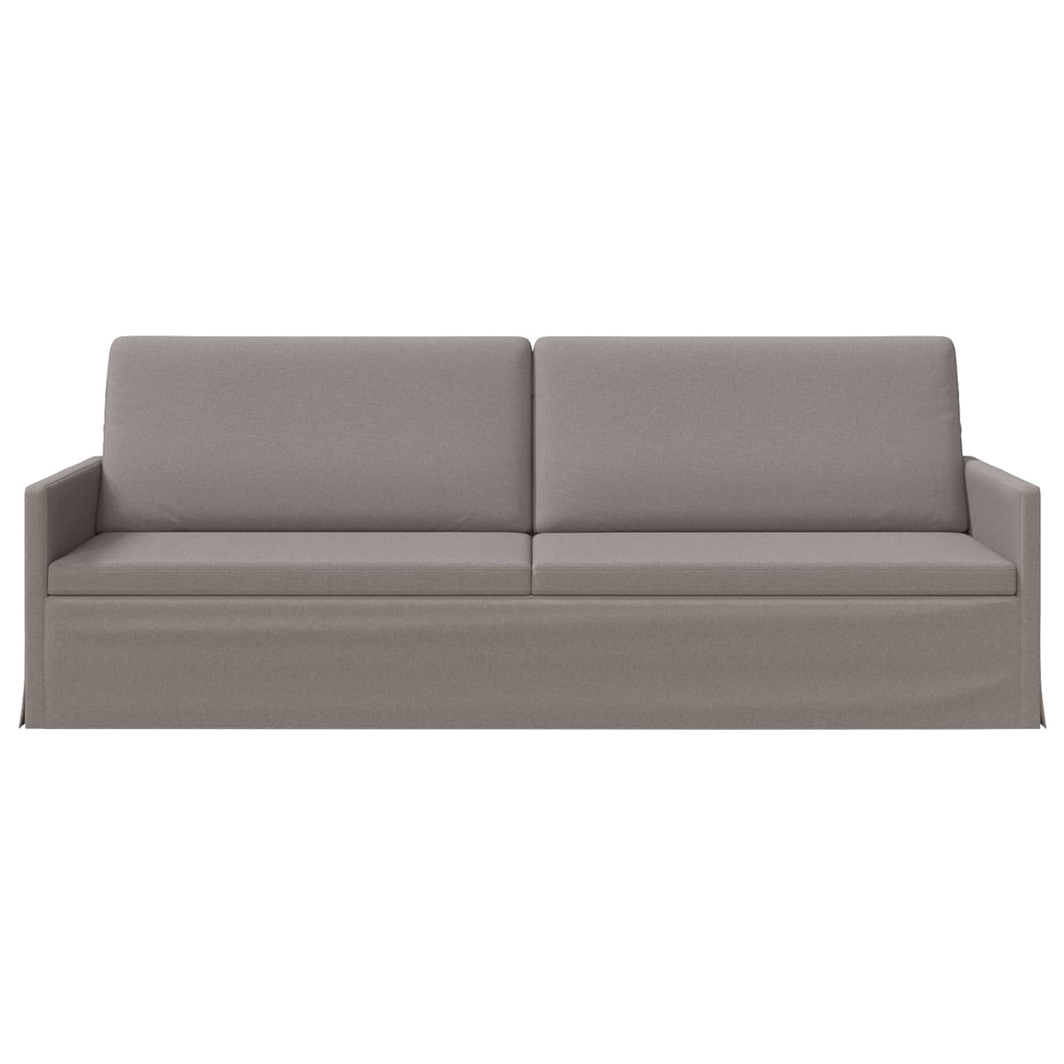 3 Seater Sofa Taupe 220 x 81 x 82 cm Fabric