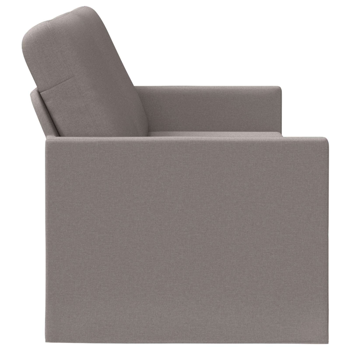 3 Seater Sofa Taupe 220 x 81 x 82 cm Fabric
