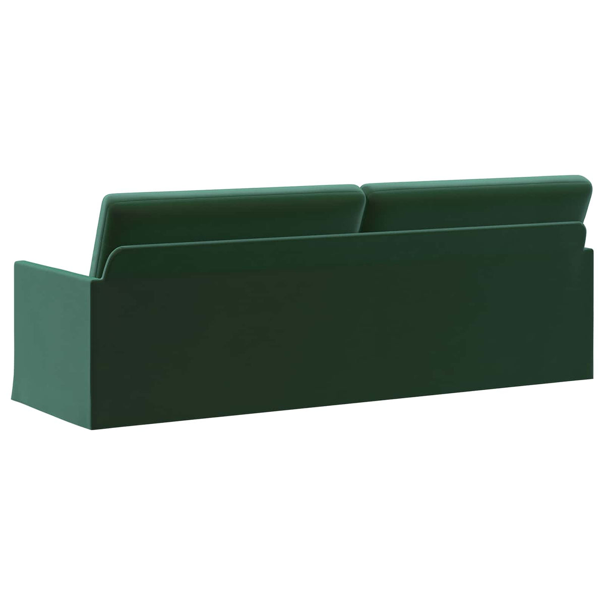 3 Seater Sofa Dark Green 220 x 81 x 82 cm Velvet