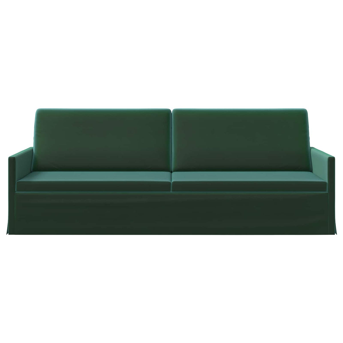 3 Seater Sofa Dark Green 220 x 81 x 82 cm Velvet
