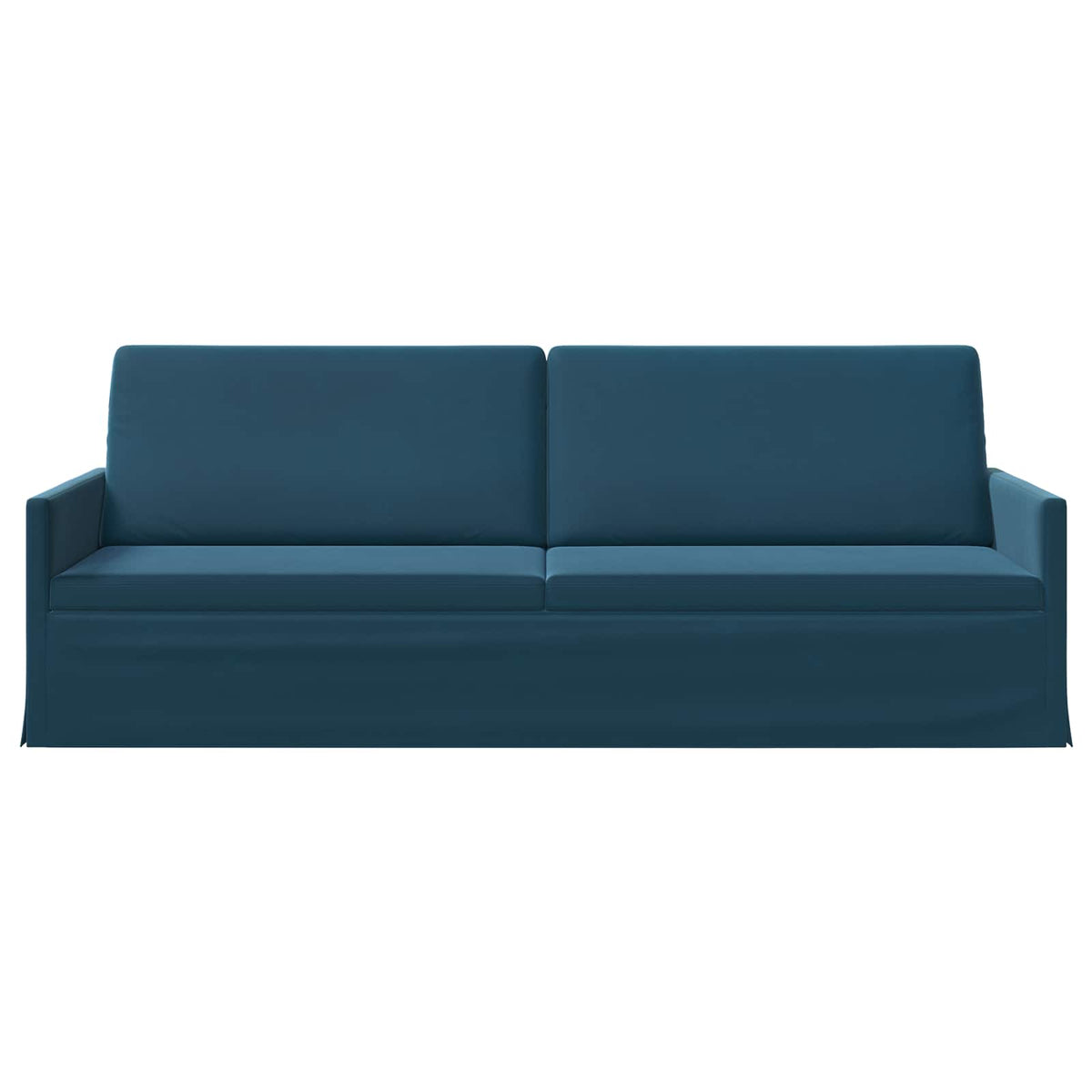 3 Seater Sofa Blue 220 x 81 x 82 cm Velvet