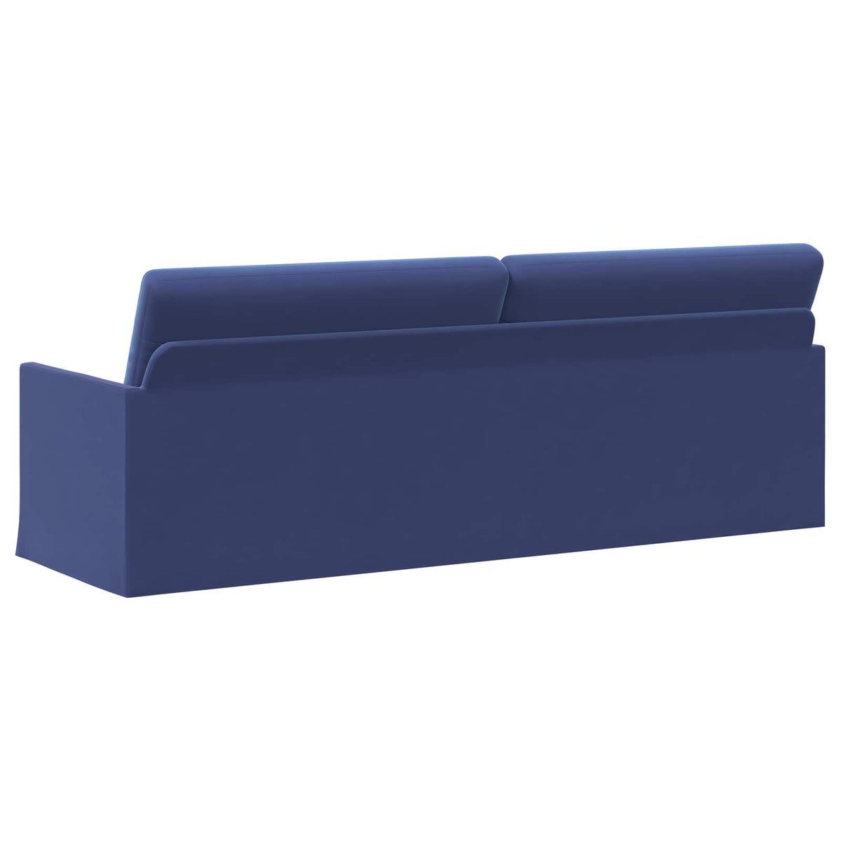 3 Seater Sofa Police Blue 220 x 81 x 82 cm Velvet
