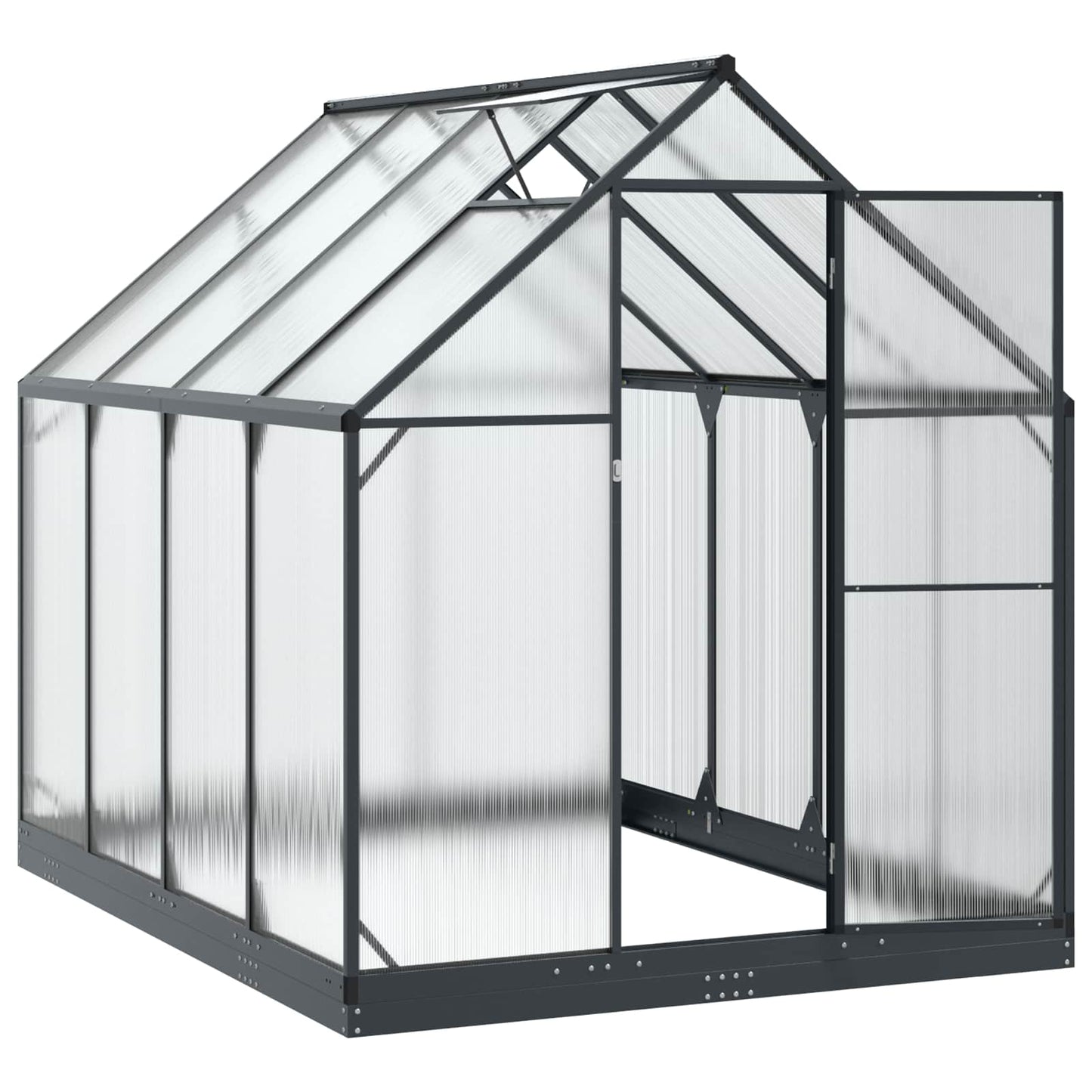 Garden Greenhouse Anthracite 72.2 x 95.8 x 81.5 inches