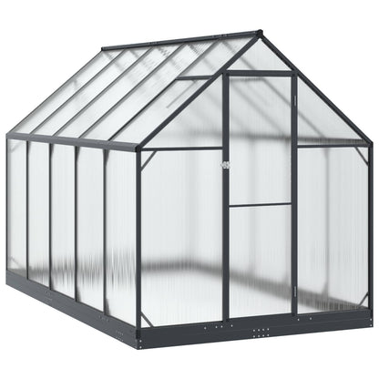Garden Greenhouse Anthracite 72.24 x 119.49 x 81.50 in