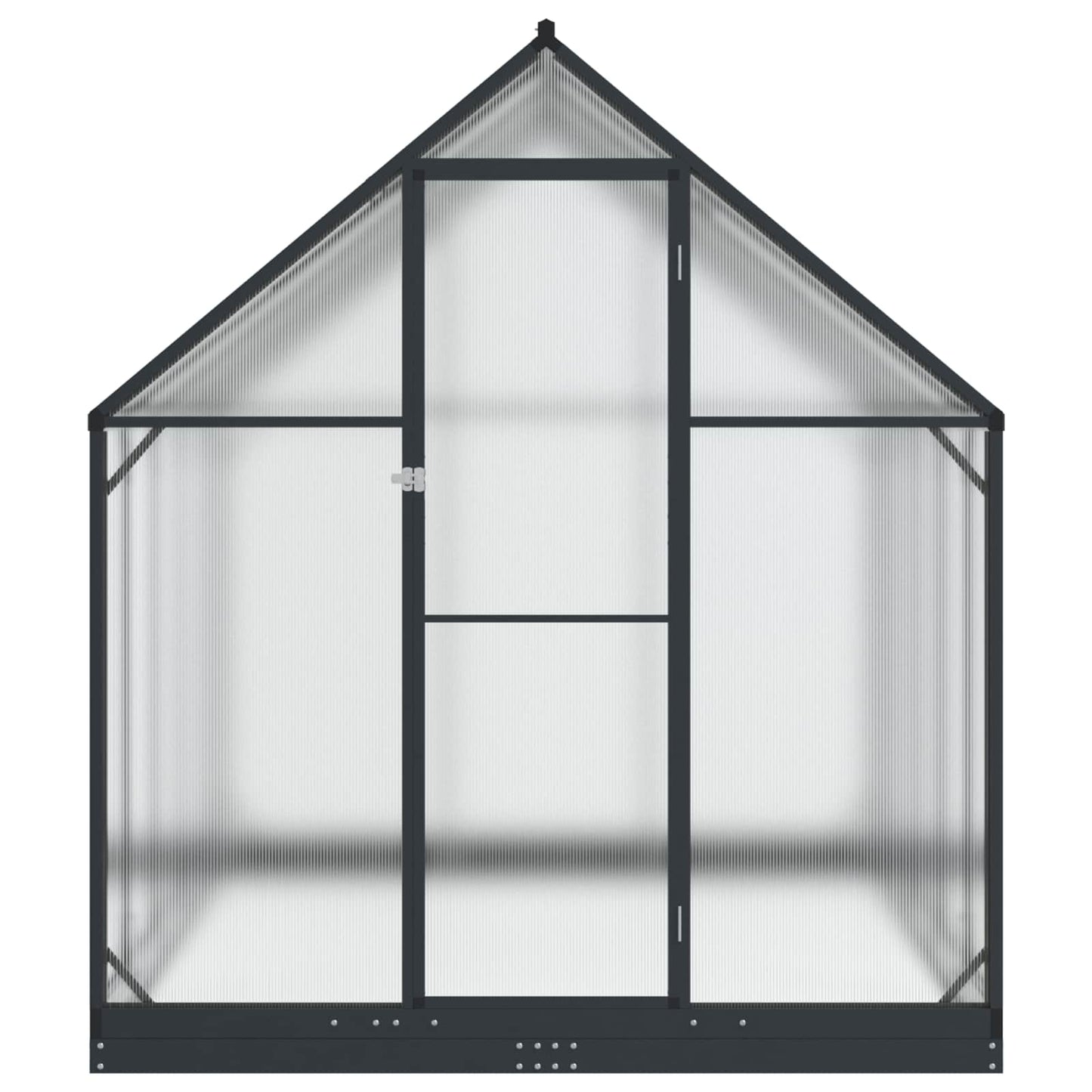 Garden Greenhouse Anthracite 72.24 x 119.49 x 81.50 in