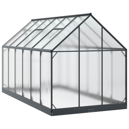 Garden Greenhouse Anthracite 72.24 x 143.11 x 81.50 in