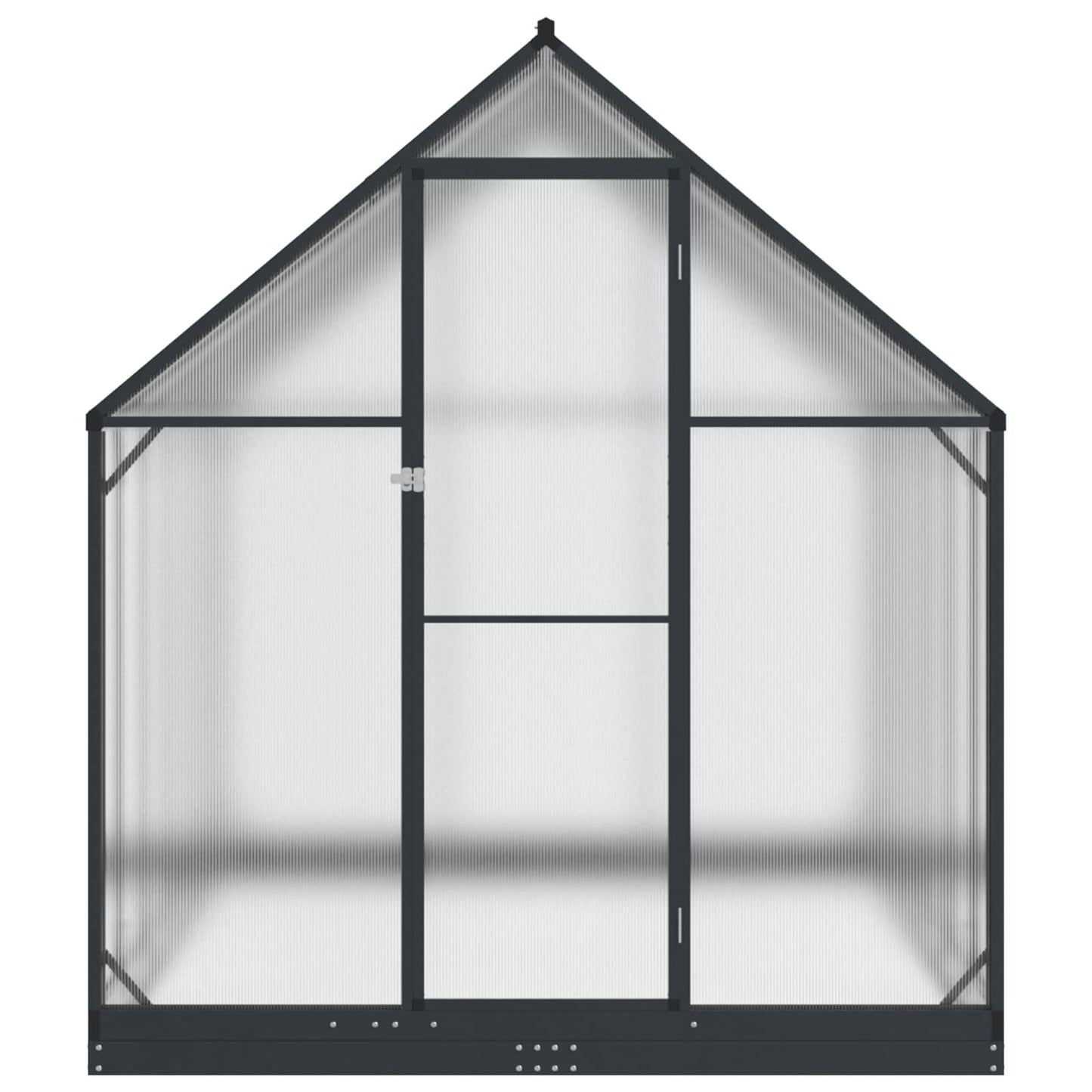 Garden Greenhouse Anthracite 72.24 x 143.11 x 81.50 in