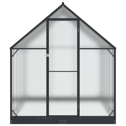 Garden Greenhouse Anthracite 72.24 x 143.11 x 81.50 in