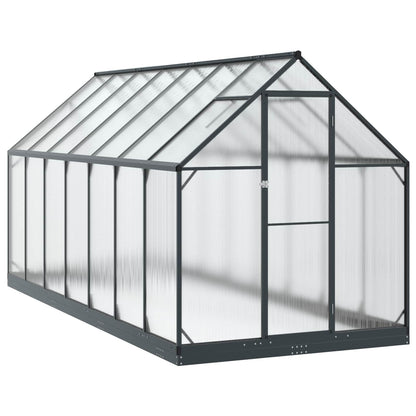 Garden Greenhouse Anthracite 72.24 x 166.73 x 81.50 in
