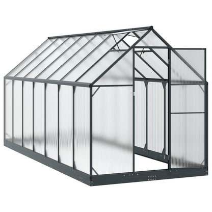 Garden Greenhouse Anthracite 72.24 x 166.73 x 81.50 in