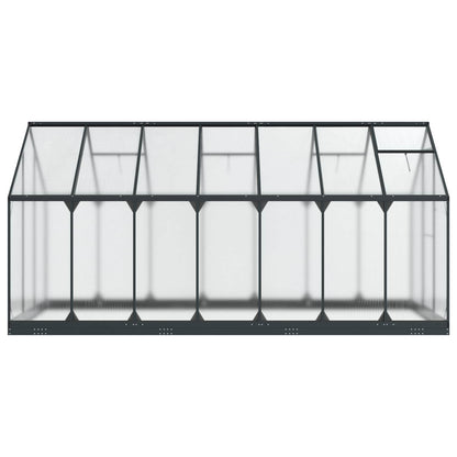 Garden Greenhouse Anthracite 72.24 x 166.73 x 81.50 in