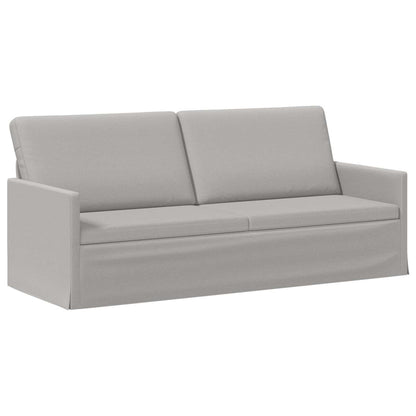 Sofa Set 2 pcs Cloud Grey Fabric