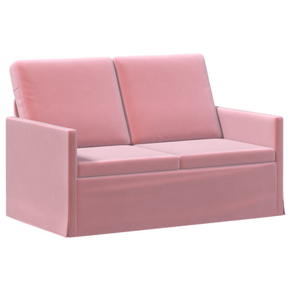 Sofa Set 2 pcs Pink Velvet
