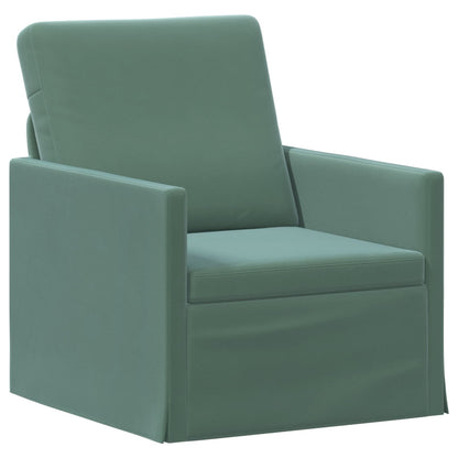 Sofa Set 2 pcs Sea Green Velvet