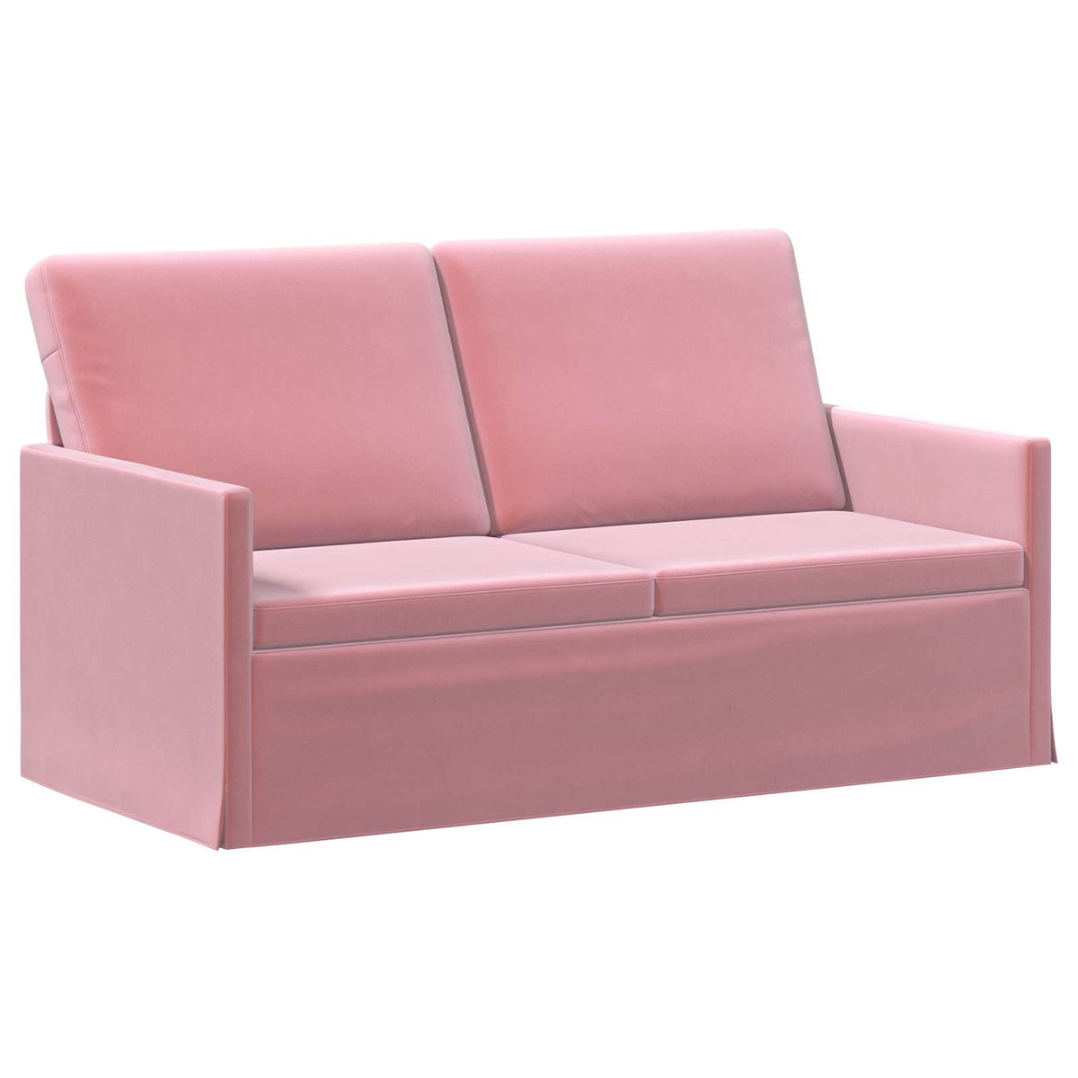 Sofa Set 2 pcs Pink Velvet