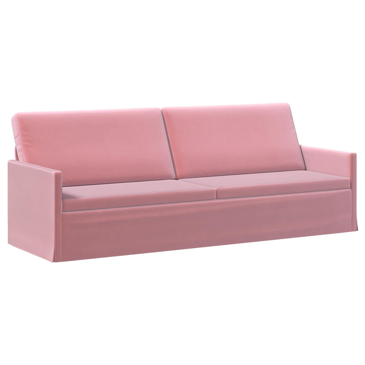 Sofa Set 2 pcs Pink Velvet