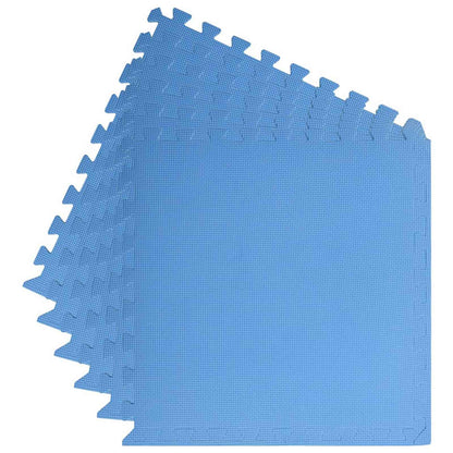 Pool Ground Mat 6 pcs Blue 2.16 ㎡ EVA Foam