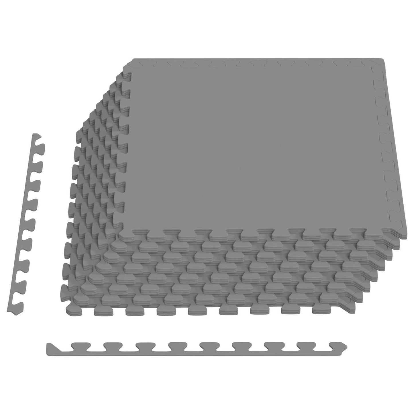 Pool Ground Mat 24 pcs Grey 8.64 m² EVA Foam