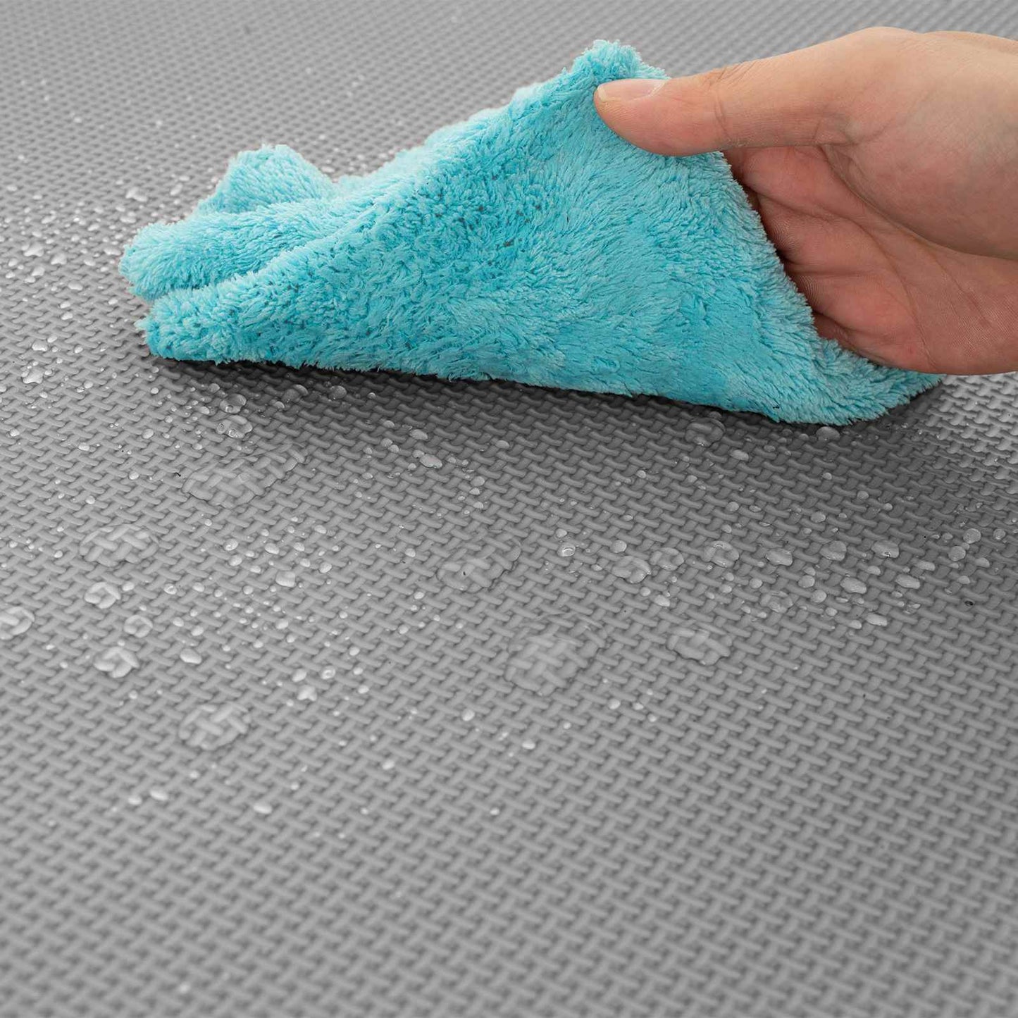 Pool Ground Mat 6 pcs Grey 2.16 m² EVA Foam