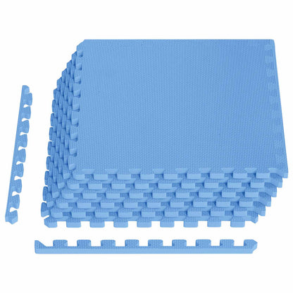 Pool Ground Mat 6 pcs Blue 2.16 m² EVA Foam