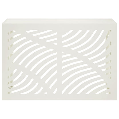 Air Conditioner Cover White 90 x 40 x 60 cm Steel