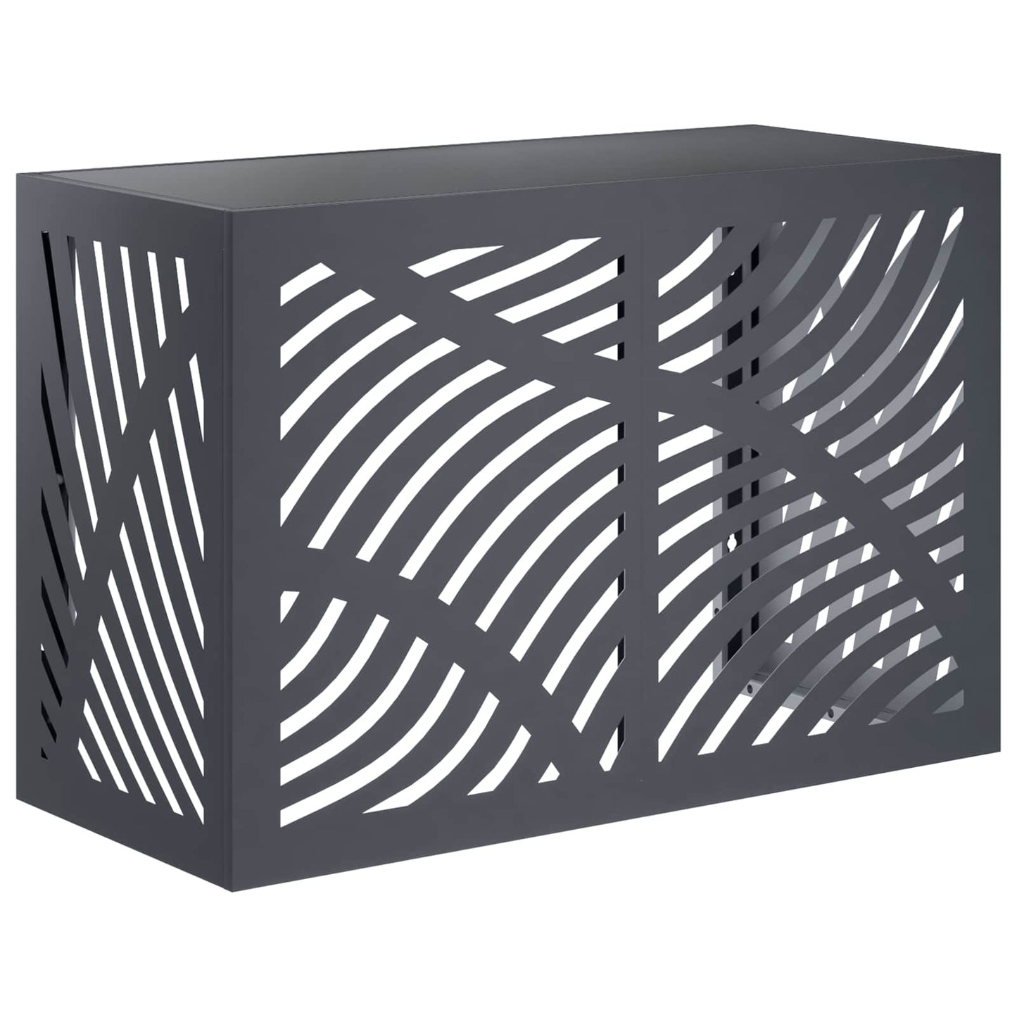 Air Conditioner Cover Anthracite 90 x 40 x 60 cm Steel