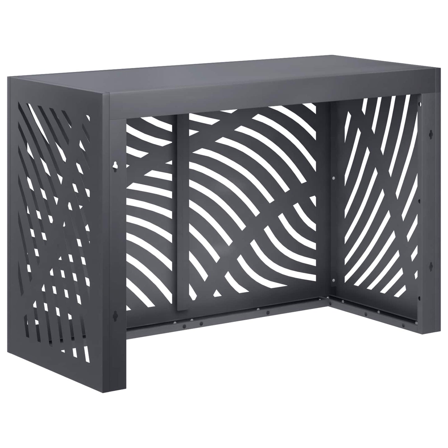 Air Conditioner Cover Anthracite 90 x 40 x 60 cm Steel