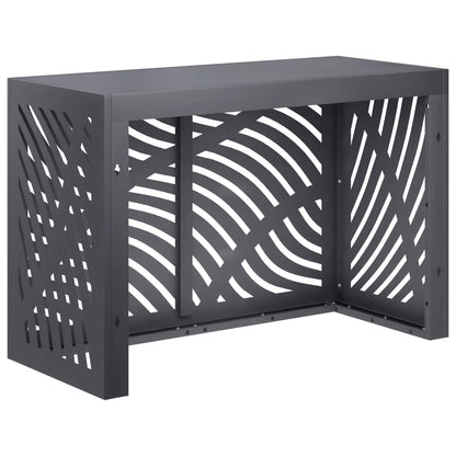 Air Conditioner Cover Anthracite 90 x 40 x 60 cm Steel