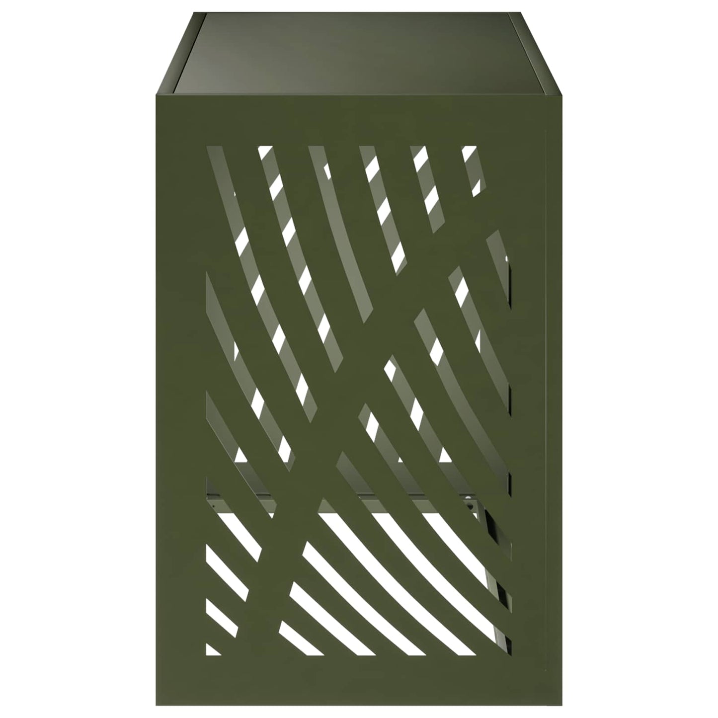 Air Conditioner Cover Olive Green 90 x 40 x 60 cm Steel