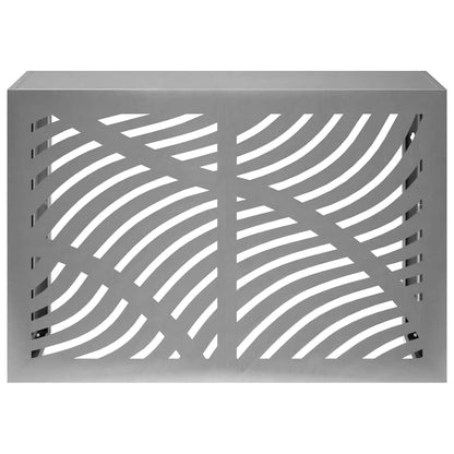 Air Conditioner Cover Silver 90 x 40 x 60 cm Galvanised Steel