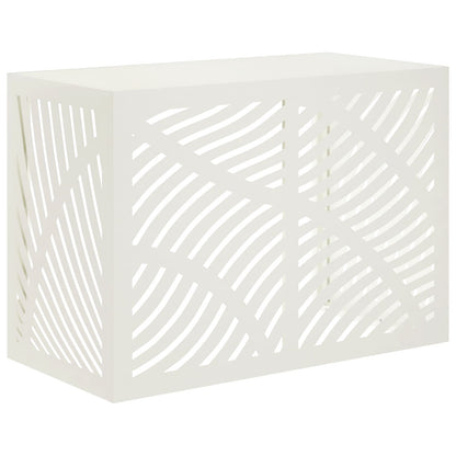 Air Conditioner Cover White 100 x 50 x 70 cm Steel
