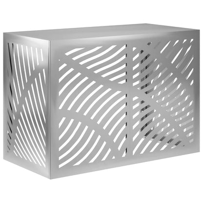 Air Conditioner Cover Silver 100 x 50 x 70 cm Galvanised Steel