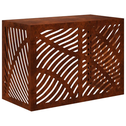 Air Conditioner Cover Rusty 100 x 50 x 70 cm Weathering Steel