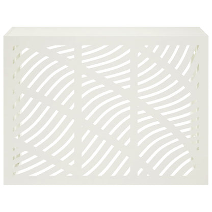 Air Conditioner Cover White 110 x 50 x 80 cm Steel